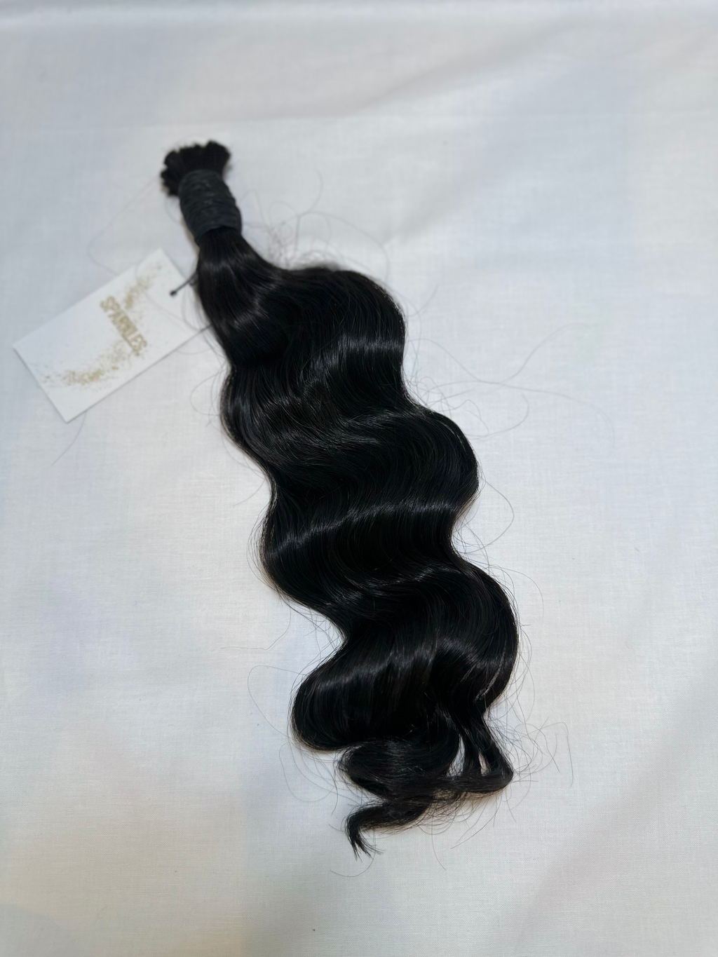Natural Wavy Bulk Hair. image 6
