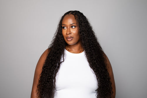 Deep Curly Bulk Hair. image 0