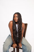 Natural Wavy Bulk Hair. image 5